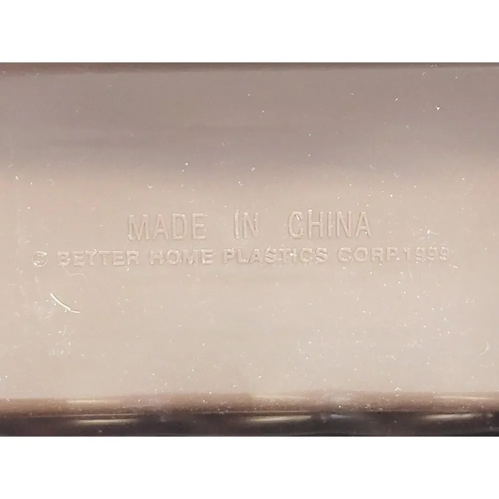Vintage Soap Dish Retro Kitchen Bathroom Brown 1999